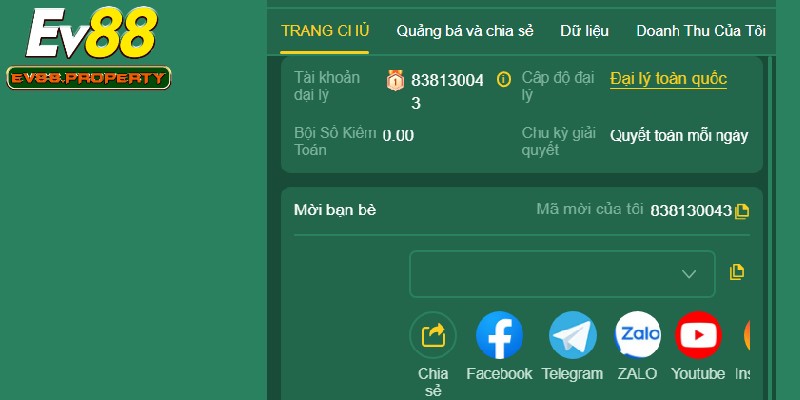 Đại lý nhận hỗ trợ tận tình từ nhà cái