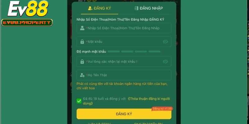 Đăng ký tài khoản như thế nào là câu hỏi thường gặp được quan tâm