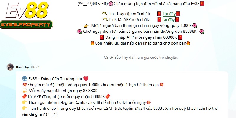 Live chat đến từ nhà cái hỗ trợ người chơi nhanh chóng