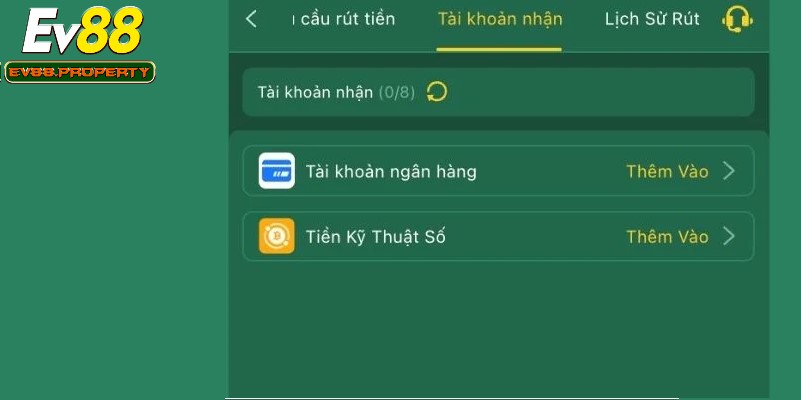 Rút tiền từ sân chơi về tài khoản đơn giản